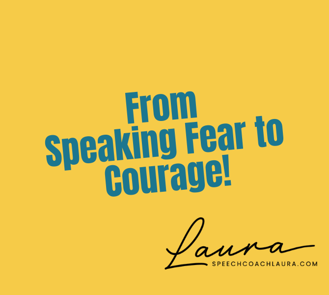 From Speaking Fear to Courage